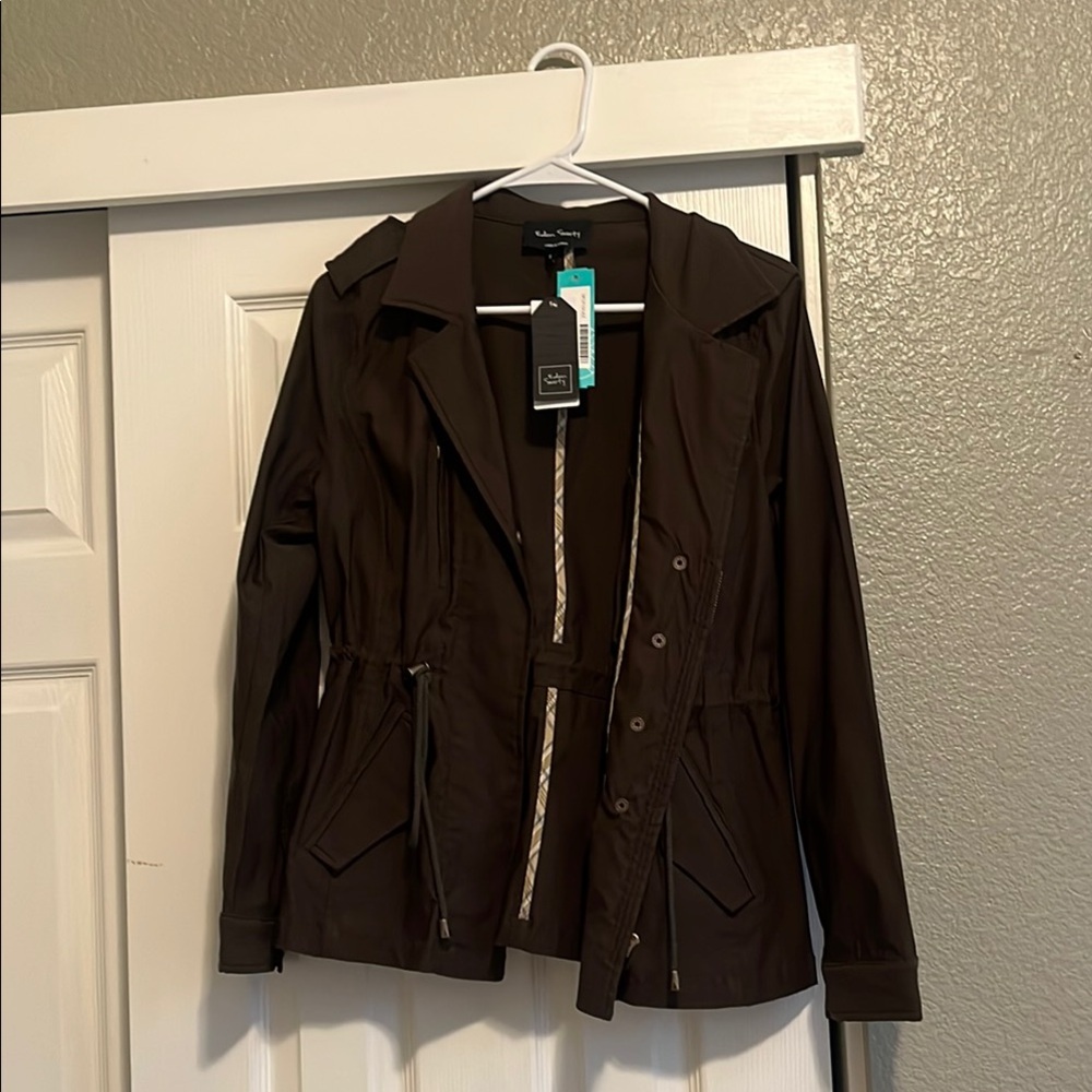 Olive Green Utility Jacket Tailored Design